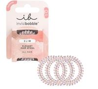 invisibobble Slim Vanity Fairy Haargummi elegant - Für Damen & Mädchen, ohne Abdrücke, hoher Komfort, starker Halt, wasserabweisend, ideal für feines, dünnes Haar & Hochsteckfrisuren, 3 Stück