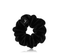 invisibobble Haargummi Schwarz Scrunchie Dusk till Dawn, Haargummis starker Halt für Mädchen & Damen, Scrunchies Samt Schwarz, designed im Herzen Münchens, 1 stück (1er Pack)