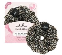 Invisibobble Sprunchie Haargummi Jungle (Giraffee) - Soft Scrunchie Damen | Der Original Scrunchie Haargummi - Sanft & Haarschonend - Giraffe Design (Concrete Jungle) Hair Tie Designed in München