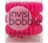 Invisibobble Traceless Hair Ring and Bracelet, Candy Pink Suitable for All Hair Types by Invisibobble