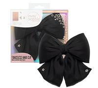Invisibobble Waver Plus Bow Please Haarklammer I 1x Haarnadel Schwarze Schleife mit Sternchen I Haarschmuck Mädchen & Damen I Limited Collection Rosie Fortescue