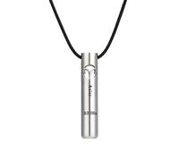 IOETSEUT Choker Halskette Gothic Halskette Kette 528 Hertz Mode Achtsamkeit Atem Anhänger Zwölf Konstellationen Pfeife Paar Halskette Party Geschenk Beste Freundin Geschenke Freundschaft