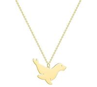 IOETSEUT Herren & Damen Robben Anhänger Halskette Seelöwe Kette Ocean Charm Schmuck für Frauen, Kinder & Jugendliche