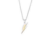 IOETSEUT Herren Halskette, modischer und personalisierter Schmuck Zeus Donner Halskette Blitz Charme für Männer und Frauen Hip Hop Trend Street Party Cooler Schmuck Jubiläumsgeschenk