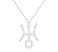 IOETSEUT Herren Halsketten Gothic Planet Charm Kette Neuheit Halskette Uranus Halskette Gold Uranus Halskette Glückskette Erneuerung Charm das Geschenk