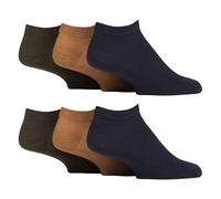 IOMI 6 Paar Herren Diabetiker Socken Sneaker Extra Weit Kurz Socken Ohne Gummi Geschwollene Füße