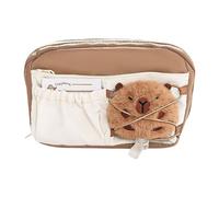 Iouyjiu Capybara Pencil Case, Cute Stationery Bag, Marker Pen Pouch, Pencil Bag Kids, School Supplies Organizer, Aesthetic Pencil Pouch, Pen Storage Case, Zippered Pen Holder, , riferimento