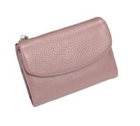 Iouyjiu Geldbörse für Damen, Leder, Reisebrieftasche, kompaktes Design, leicht, Feel, Timeless Look, sicherer Verschluss, Kartenhülle für Mädchen, für Mädchen, für Mädchen, für Mädchen, 14 x 3,9 x 1,2