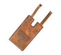 Iouyjiu Western Boot Wallet for Women, Handmade Artificial Leather Card Holder with Snap Strap, Fashionable Purse for Business, Student, Travel, Night Out, Casual Use, 3.94 x 1.57 x 0.39 inches