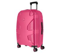 IMPACKT IP1 Trolley M Flora Pink Koffer mit 4 Rollen Koffer