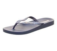 Ipanema Anat Lolita Fem - Flip Flop mit Glitzer - Damen Zehentrenner, BLUE/BLUE, 35.5