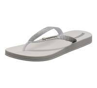 Ipanema Anat Lolita Fem - Flip Flop mit Glitzer - Damen Zehentrenner, WHITE/SILVER, 43