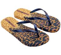 Zehentrenner IPANEMA "IPANEMA ANIMAL PRINT VI FEM", Gr. 41/42, gelb, pearly blau, Synthetik, sportlich, Schuhe (12473258-41) gelb, pearly blau