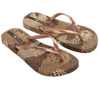 Ipanema Animal Print Vi Fem Damen-Flip-Flops, gold, 38 EU