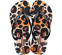 IPANEMA Animale Print II Fem, Damensandale, Schwarz, 38 EU