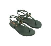 Ipanema ATENA SANDAL FEM - Sandale für Damen (GREEN/BEIGE, EU Schuhgrößensystem, Erwachsene, Damen, Numerisch, M, 39)