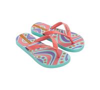 Ipanema Classic XII Kids Flipflop, Green/PINK/ORANGE, 38 EU