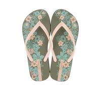 Ipanema Classica Happy XII Fem Damen-Flip-Flops, grün beige, 35/36 EU