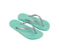 Ipanema Damen Anatomica Tan Fem Flipflop, Green Silver, 41/42 EU