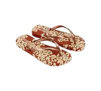 Ipanema Damen ANIMALE Print III FEM Flipflop, Brown/Copper, 43 EU