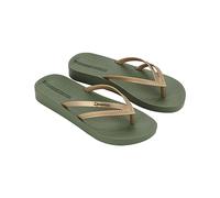 Ipanema Damen Bossa Soft V FEM Flipflop, Green/Gold, 37 EU