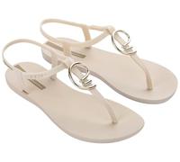 Ipanema Damen Class Stilvolle Sandalen Fem Flat, Beige Gold, 38 EU