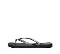 Ipanema Damen Glam II FEM Flipflop, Black/Metallic Silver, 38 EU, IP 82870
