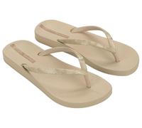 Ipanema Damen Mesh Ix Fem Flipflop, Beige Beige Gold, 38 EU