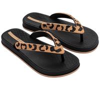 Zehentrenner IPANEMA "IPANEMA FESTA FEM", Damen, Gr. 40, schwarz, schwarz, beige, Synthetik, Schuhe Zehentrenner, für sportliches Auftreten, mit profiliertem Laufsohlenprofil (20283418-40) schwarz, sc