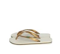 Ipanema Damen CLAS Brasil II FEM Flipflop, Beige/Gold
