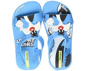 Ipanema Jungen Looney Tunes Baby Flache Sandale, blau, 25.5 EU Schmal