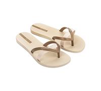 Ipanema Damen Kirei FEM Flipflop, BEIGE/Gold, 35.5 EU