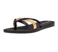 Ipanema Damen Kirei FEM Flipflop, Black/Gold, 39 EU