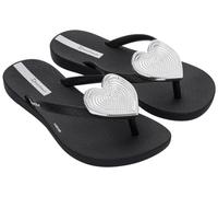 Ipanema Maxi Fashion Kids para mujer, Black Silver, 31.5 EU, Flipflop,