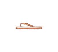 Zehentrenner IPANEMA "IPANEMA RIO", Damen, Gr. 41/42, gold (beige, gold), Synthetik, Schuhe Zehentrenner, mit profiliertem Laufsohlenprofil, mit Gummilaufsohle (30392257-41) beige, gold