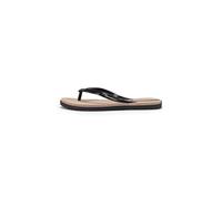 Ipanema - RIO FEM - Flip Flop für Damen - weiche und bequeme Innensohle - Zehentrenner (BLACK/BEIGE, EU Schuhgrößensystem, Erwachsene, Damen, Numerisch (von/bis), M, 35, 36)