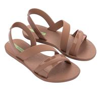 Sandale IPANEMA "IPANEMA VIBRANT SANDAL FEM", Damen, Gr. 37, braun, braun, grün, Synthetik, Schuhe Sandale, für Alltag, ohne Verschluss, sportlicher Stil, mit Gummilaufsohle (47959067-37) braun, braun