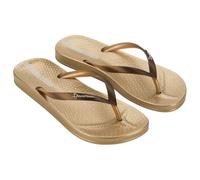 Ipanema Zehentrenner für Schwimmbad oder Alltag, 100 % Gummi, rutschfest, für Damen, Beige / Bronze, 37 EU