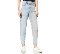 IPEKYOL Womens Contains 20% Recycled Cotton. Mom fit Pants Jeans, Indigo, 42