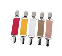 Ipetboom 5 Stück Teiliges Modische Schalclips aus Hochwertiger Legierung und Polyester Vielseitige Strickjacken Schalhalter Elegante Halteclips für Pullover Cardigans und Tücher