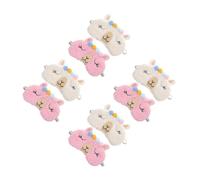 Ipetboom 8stücke Tragbare Schlafmaske Mit Niedlichem -design Weiche Augenmaske Für Blockiert Licht Für Besseren Schlaf Für Hotel Zug Und