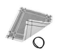 Ipetboom Arabisches Herren-kopftuch Turban Nahen Osten Dubai Kerchief Shemagh Stirnband Halstuch Schal Kufiya Atmungsaktiv Leicht