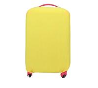 Ipetboom Elastische Kofferabdeckung Gelb Für 26-30 Zoll Gepäck Dehnbarer Trolley Schutzbezug Mit Griffzugang Staub Und Kratzschutz Für Reisekoffer