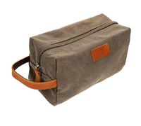 Ipetboom Kosmetiktasche Leder Reisetasche Für Kosmetik Und Körperpflegeartikel Aufbewahrungstasche Für Make-up Tragbar Und Praktisch Für Täglichen Gebrauch