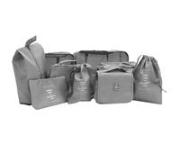 Ipetboom Reisetaschenset Mit Packwürfeln Für Reisen Aufbewahrungstaschen Koffer Inklusive Schuhtasche Und Wäschesack Leicht Und Robust Für Anzüge Kleidung Und Toilettenartikel