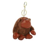 Ipetboom Schlüsselanhänger Geldbeutel Gorilla-schlüssel Riesiger Ausgestopfter Gorilla Schild Ausgestopfter Tierschlüsselbund Stofftiere Groß Rucksack Geldbörse Mini Riese Plüsch