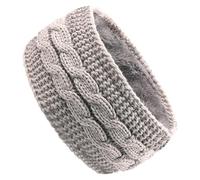Ipetboom Winterstirnband Damen Ohrenwärmer Strick Stirnband Dickes Dehnbares Breites Gestricktes Haarband Winter Kopfband für Kalte Tage Warmes Ohrenschützer Zubehör