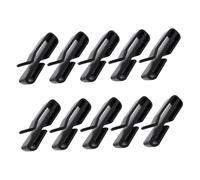 iplusmile 10stücke Gurtband-endclips aus Kunststoff für Einsatzgürtel Rucksackgurt-halterclips Ersatz-gurtclips Gurtbandbefestigungen Cliphaken Tragegurtclip für Rucksäcke