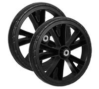 iplusmile 2 Stück Einkaufswagenräder Ersatz Mit Treppensteigfunktion Leise Kunststoffräder Für Rollwagen Einkaufswagen Rollstuhl Und Gepäckwagen Hohe Tragfähigkeit Und Einfache Montage