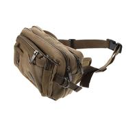 iplusmile Multifunktionale Gürteltasche aus Canvas Geräumige Bauchtasche für Arbeit und Freizeit Unisex Hüfttasche mit Verstellbarem Gürtel